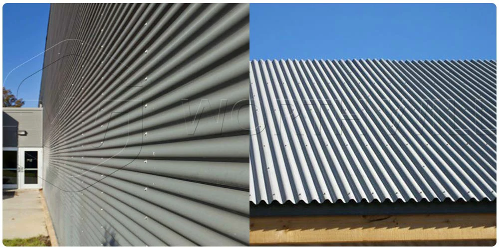16 Foot Corrugated Metal Roofing Good Factory Price