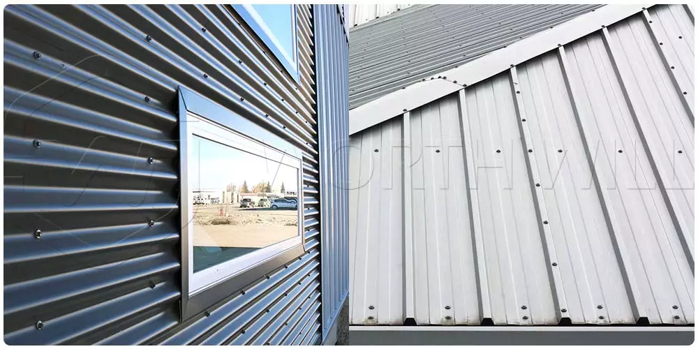 Aluminum Corrugated Sheet Strong Decorative Properties