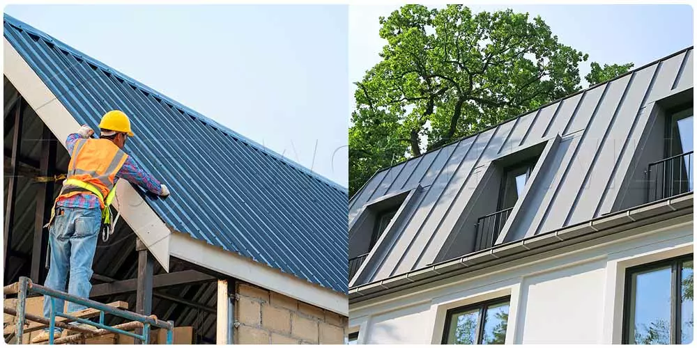 Modern Aluminum Roof Tile Corrosion resistance